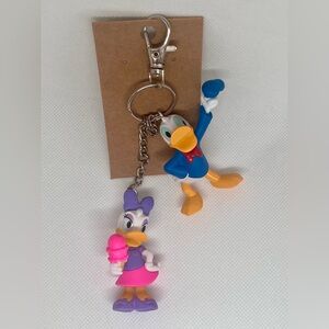 Disney Donald and Daisy Duck Keychain Bag Charm